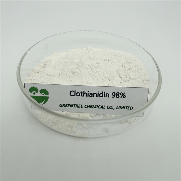 C6H8ClN5O2S CAS 210880-92-5 Thuốc trừ sâu Thuốc trừ sâu Clothianidin 98 phần trăm Sản phẩm TC