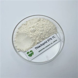 CAS 111988-49-9 C10H9ClN4S Thuốc trừ sâu Thiacloprid 97 phần trăm Tc Giá kỹ thuật